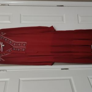 Red maxi